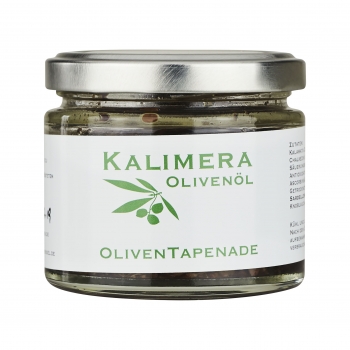 Wieder da:) Kalimera OlivenTapenade 100 g Glas